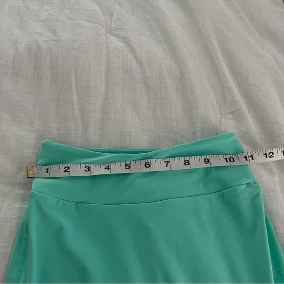 Gymshark Mint Green Mesh Logo Leggings - Picture 9 of 12
